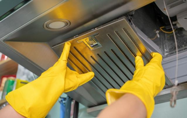 entretien des hottes inox