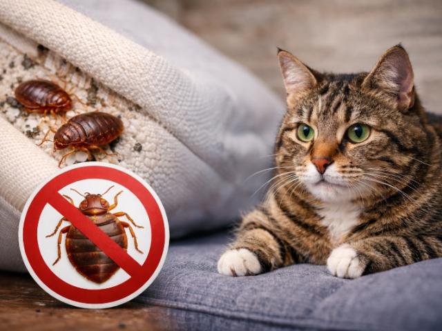 Punaise de lit et chat : quels risques et comment s’en débarrasserez