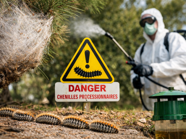 Chenilles processionnaires : un nuisible dangereux à ne pas sous-estimer